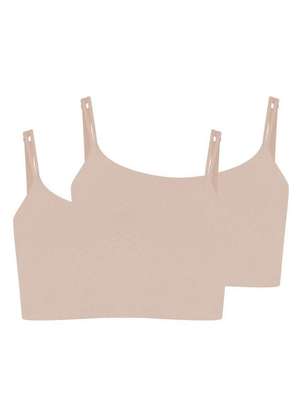 Kit com 2 Tops sem Aro com Bojo Removível Hope 2186 - HOPE