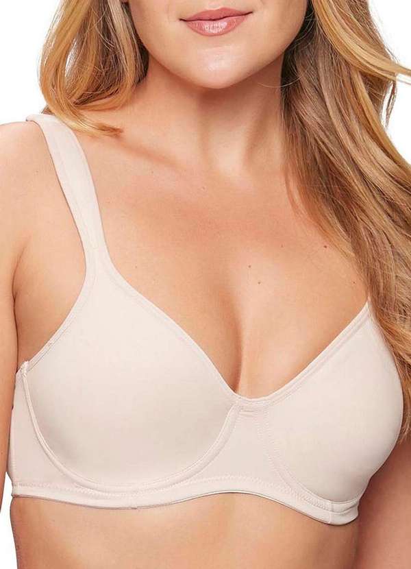 Triumph - Kit com 3 Sutiã com Aro e sem Bojo W Triumph Shape 24814 Taça B Preto-Base 4