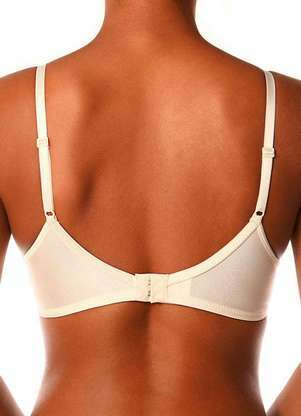 Demillus - Kit com 3 Sutiã sem Aro com Bojo Paraíso Demillus 63476 Bege-Rosado-Pérola 4