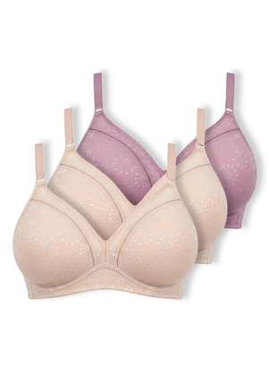 Kit com 3 Sutiã sem Aro e sem Bojo Duloren 111743 Taça B - DULOREN