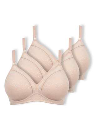 Kit com 3 Sutiã sem Aro e sem Bojo Duloren 111743 Taça B - DULOREN
