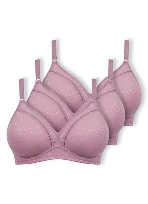 Kit com 3 Sutiã sem Aro e sem Bojo Duloren 111743 Taça B - DULOREN