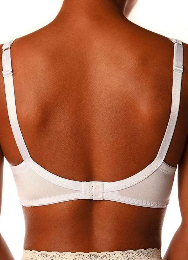 Demillus - Kit com 3 Sutiãs com Aro e Bojo Iridien Demillus 65204 Taça B Branco 3