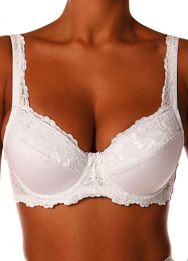 Demillus - Kit com 3 Sutiãs com Aro e Bojo Iridien Demillus 65204 Taça B Preto 2