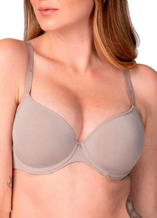 Liz - Kit com 3 Sutiãs com Aro e Bojo Liz 51381 Taça D Sepia-Blush 2