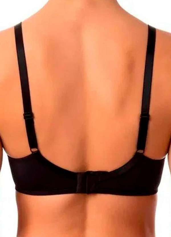 Liz - Kit com 3 Sutiãs com Aro e Bojo Liz 51809 Taça B Blush-Preto 5