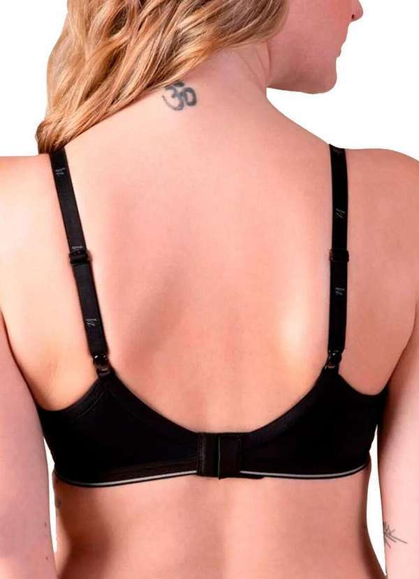 Liz - Kit com 3 Sutiãs com Aro e Bojo Liz 51818 Taça B Preto-Rosa-Mônaco 3