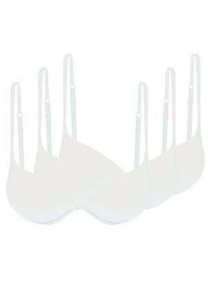 Kit com 3 Sutiãs com Aro e Bojo Push Up Hope 2384 Taça B - HOPE