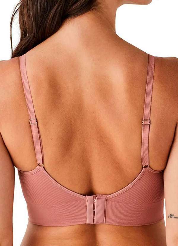 Liz - Kit com 3 Sutiãs sem Aro com Bojo Liz 51302 Rosa-Mônaco-Super-Black 3