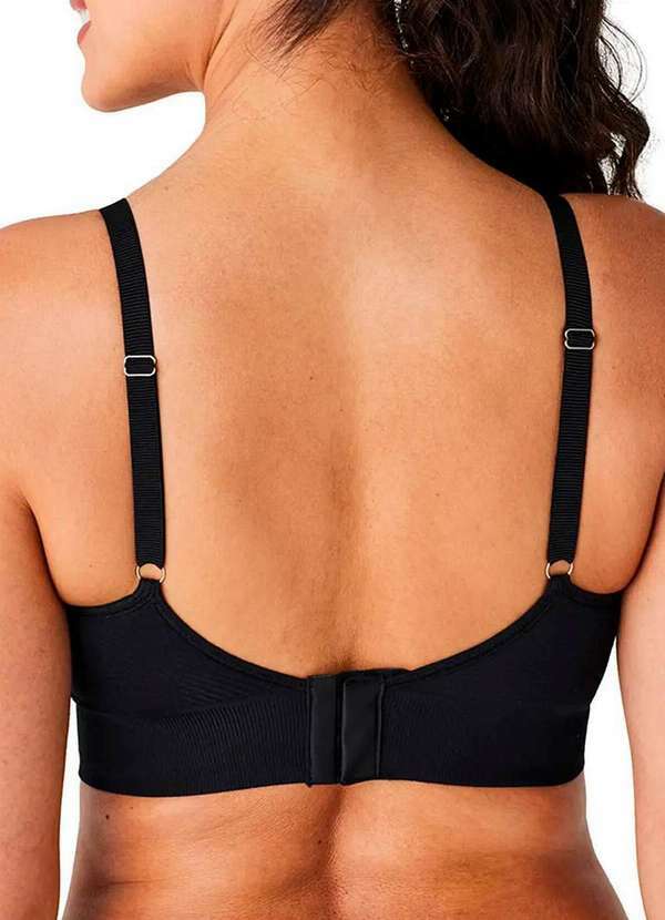 Liz - Kit com 3 Sutiãs sem Aro com Bojo Liz 51302 Rosa-Mônaco-Super-Black 5