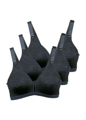 Kit com 3 Sutiãs sem Aro e sem Bojo Olimpo Demillus 61019 - DEMILLUS