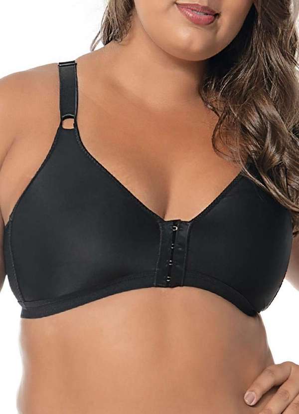 Demillus - Kit com 3 Sutiãs Sustentação Olimpo Control Demillus 61818 Taça B Preto-Bege-Rosado 2