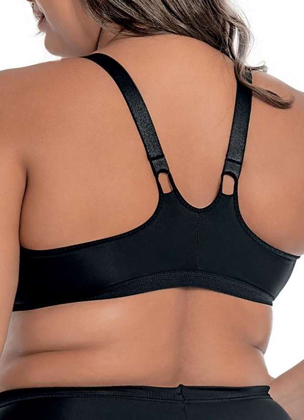 Demillus - Kit com 3 Sutiãs Sustentação Olimpo Control Demillus 61818 Taça B Preto-Bege-Rosado 3