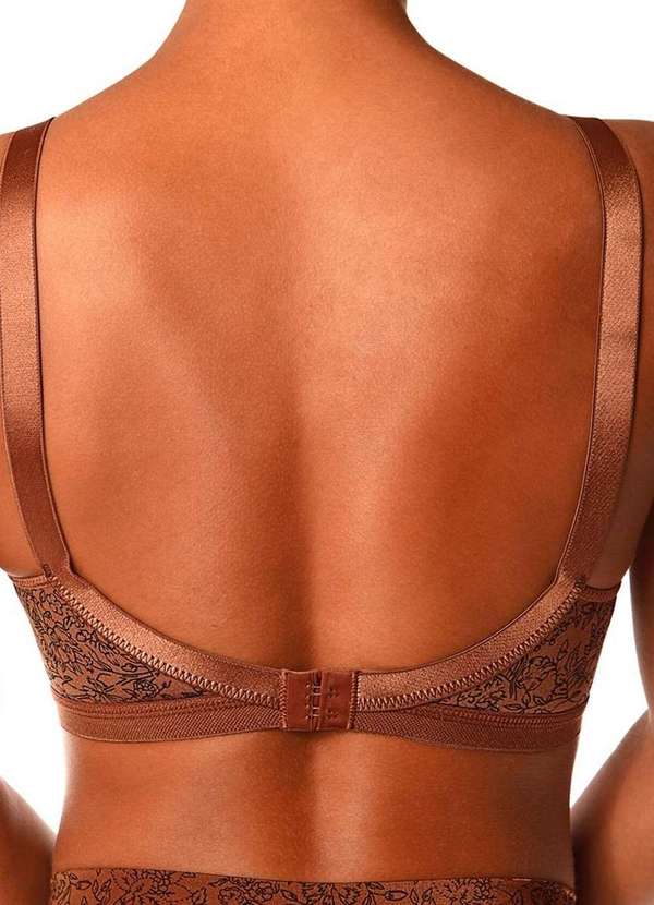 Demillus - Kit com 3 Sutiãs Sustentação Olimpo Firantela Demillus 61742 Marinho 3