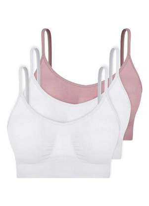 Kit com 3 Top sem Aro e sem Bojo Hope S21020 - HOPE