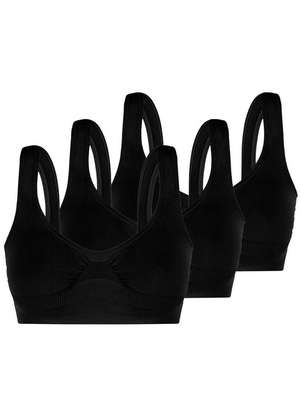 Lupo - Kit com 3 Tops sem Aro e sem Bojo Loba 41300-001 - LUPO