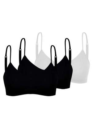 Kit com 3 Tops sem Aro e sem Bojo Trifil 4377 - TRIFIL