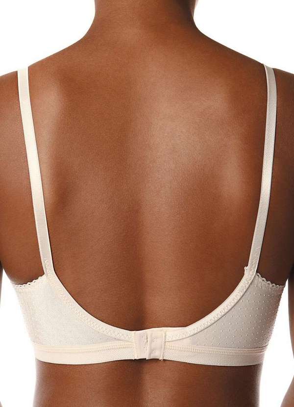 Demillus - Kit com 4 Sutiãs sem Aro e sem Bojo Poás Demillus 61411 Bege-Rosado-Pérola 5