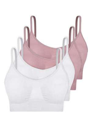 Kit com 4 Top sem Aro e sem Bojo Hope S21020 - HOPE