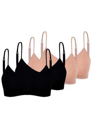 Kit com 4 Tops sem Aro e sem Bojo Trifil 4377 - TRIFIL