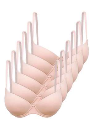 Kit com 6 Sutiãs com Aro e Bojo Hope 2484 Taça B - HOPE
