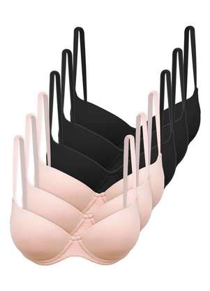 Kit com 6 Sutiãs com Aro e Bojo Hope 2484 Taça B - HOPE