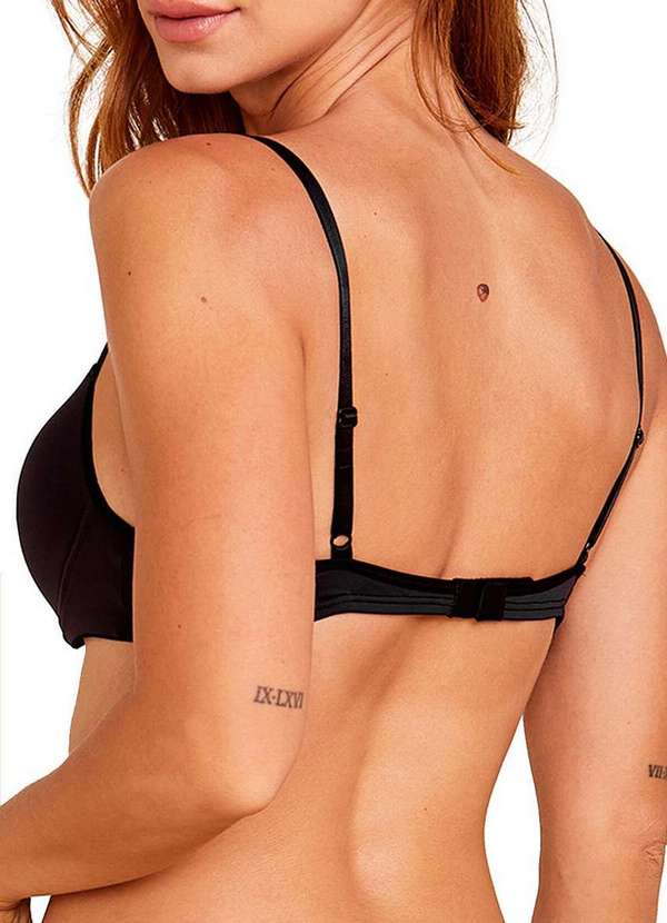 Hope - Kit com 6 Sutiãs com Aro e Bojo Hope 2484 Taça B Bege-Ballet-Preto 5