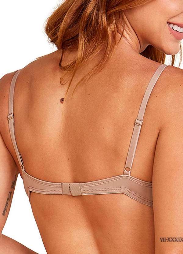 Hope - Kit com 6 Sutiãs com Aro e Bojo Hope 2484 Taça B Camurca-Bege-Ballet 3