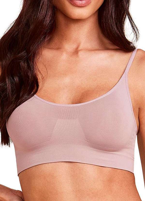 Hope - Kit com 6 Top sem Aro e sem Bojo Hope S21020 Branco-Cinza-Luar 4