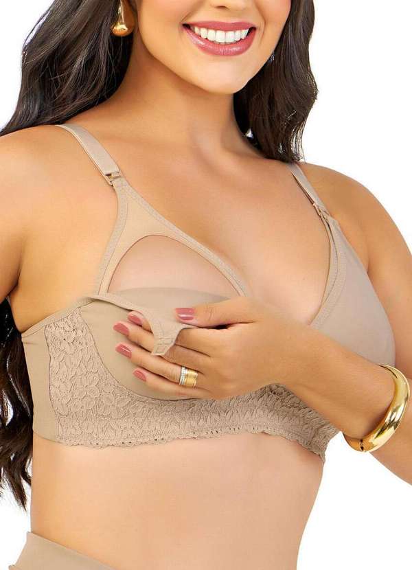 Dilady - Sutiã Amamentação Dilady 148111 080-Chocolate-