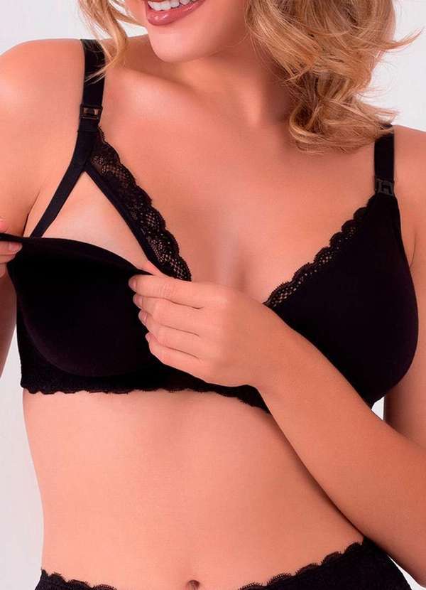 Love Secret - Sutiã Amamentação Love Secret 8011031 012-Preto