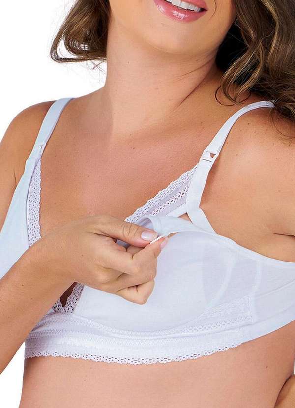 Love Secret - Sutiã Amamentação Love Secret 8011032 003-Branco