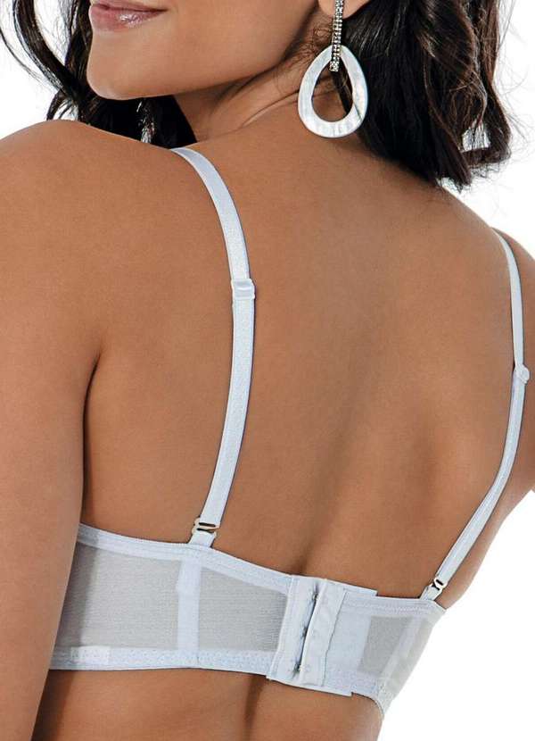 Demillus - Sutiã Bustiê com Aro e Bojo Demillus 67250 20-Branco