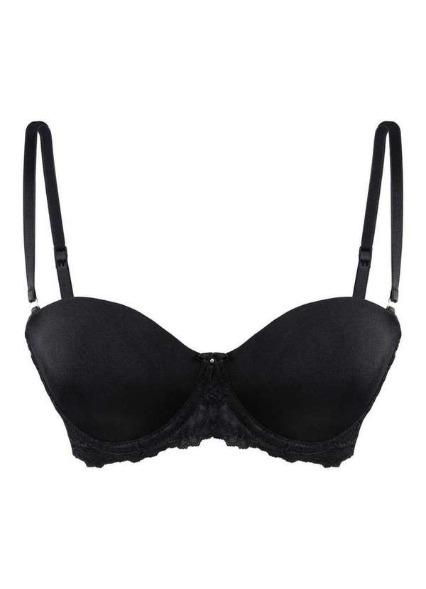 Demillus - Sutiã Bustiê com Aro e Bojo Demillus 67250 27-Preto 3