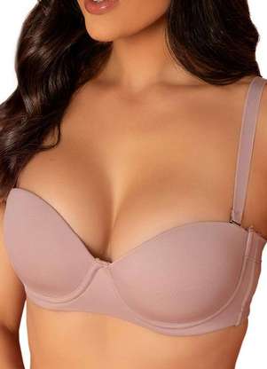 Sutiã Bustiê com Aro e Bojo Dilady 12318 Plus Size - DILADY