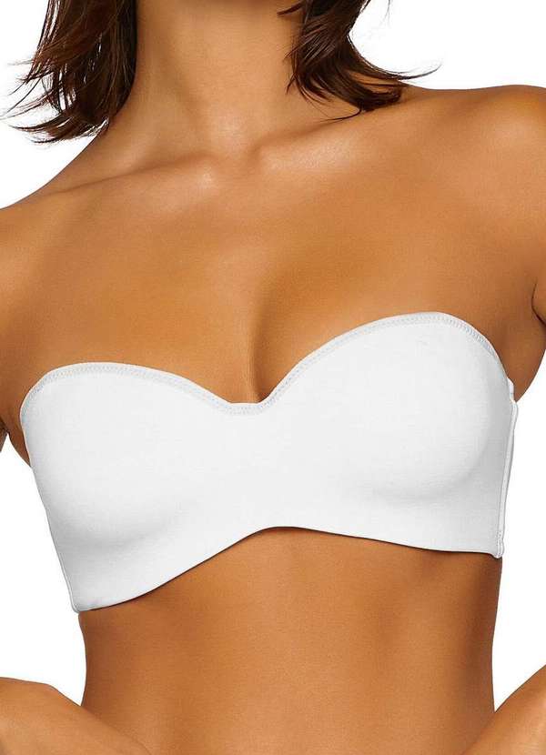 Valisere - Sutiã Bustiê com Aro e Bojo Valisere 24265.5 09-Branco 3