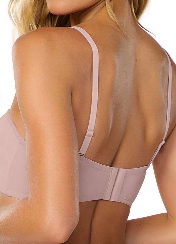 Valisere - Sutiã Bustiê com Aro e Bojo Valisere 24265.5 662-Blush 2
