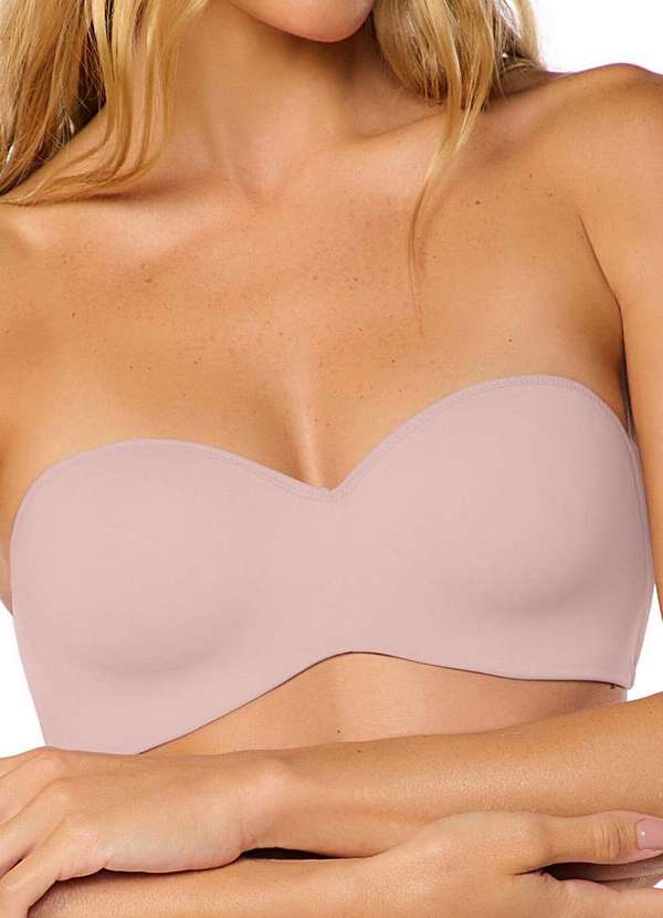 Valisere - Sutiã Bustiê com Aro e Bojo Valisere 24265.5 662-Blush 3