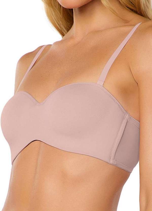 Valisere - Sutiã Bustiê com Aro e Bojo Valisere 24265.5 662-Blush 4