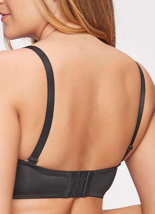 Triumph - Sutiã Bustiê com Aro e sem Bojo W Triumph 24865 217-Preto 3