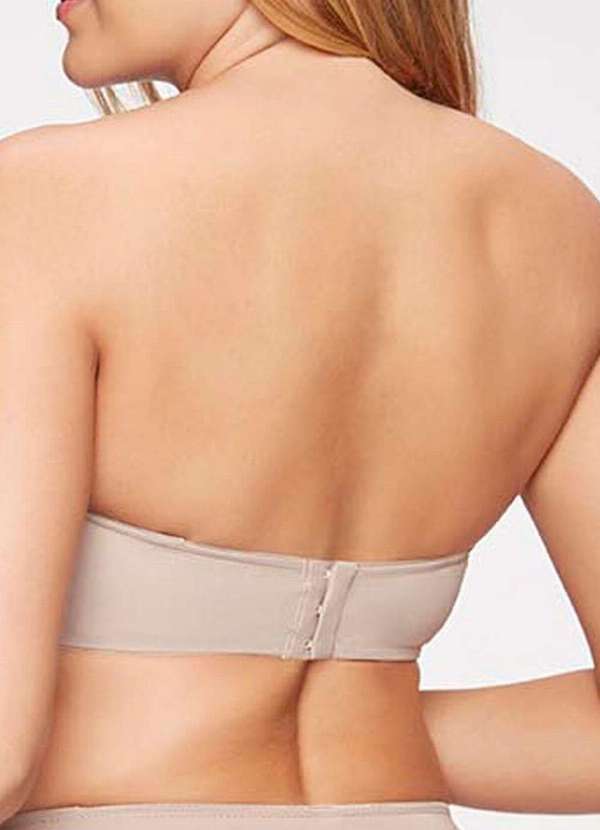 Triumph - Sutiã Bustiê com Aro e sem Bojo W Triumph 24865 48-Mink 2