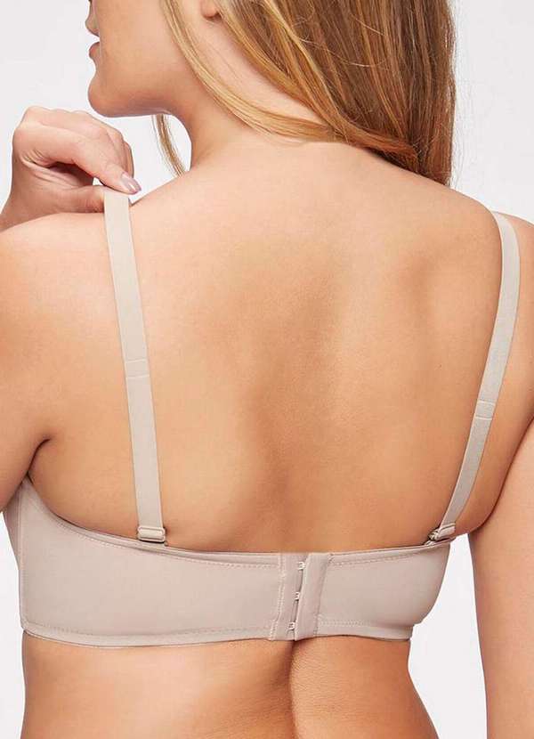 Triumph - Sutiã Bustiê com Aro e sem Bojo W Triumph 24865 48-Mink 5