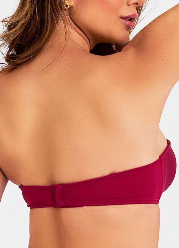 Love Secret - Sutiã Bustiê sem  Aro com Bojo Love Secret 991029 009-Desejo 4