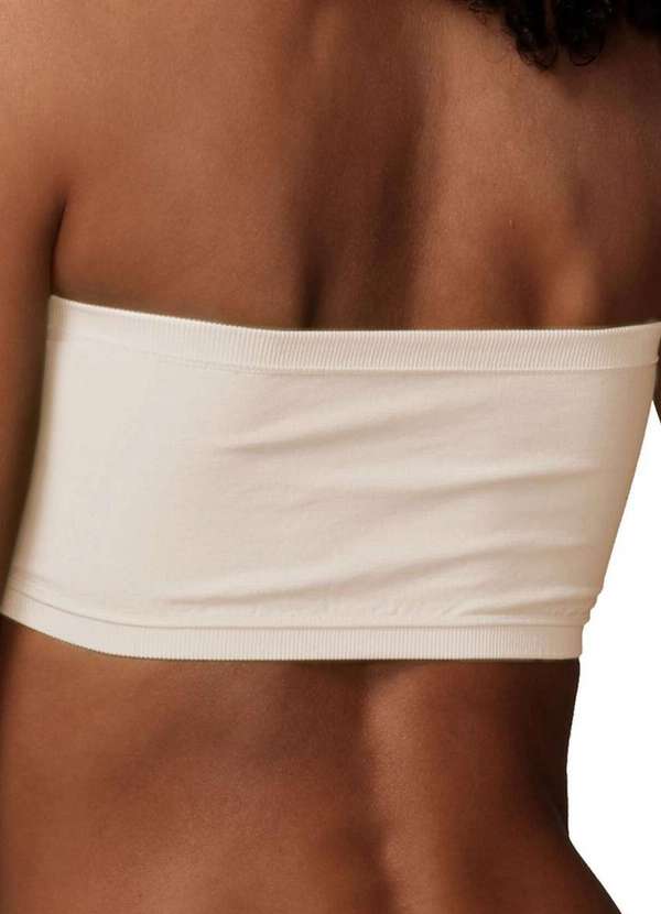 Demillus - Sutiã Bustiê sem Aro e sem Bojo Ultraleve Demillus 61900 14-Pérola 2