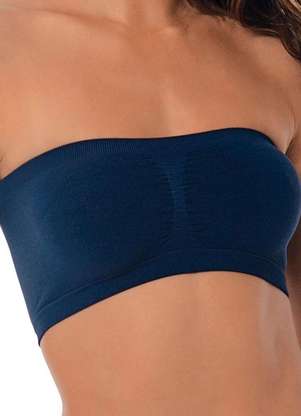 Sutiã Bustiê sem Aro e sem Bojo Ultraleve Demillus 61900 - DEMILLUS