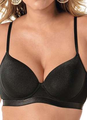 Sutiã com Aro e Bojo Chic Demillus 67093 - DEMILLUS