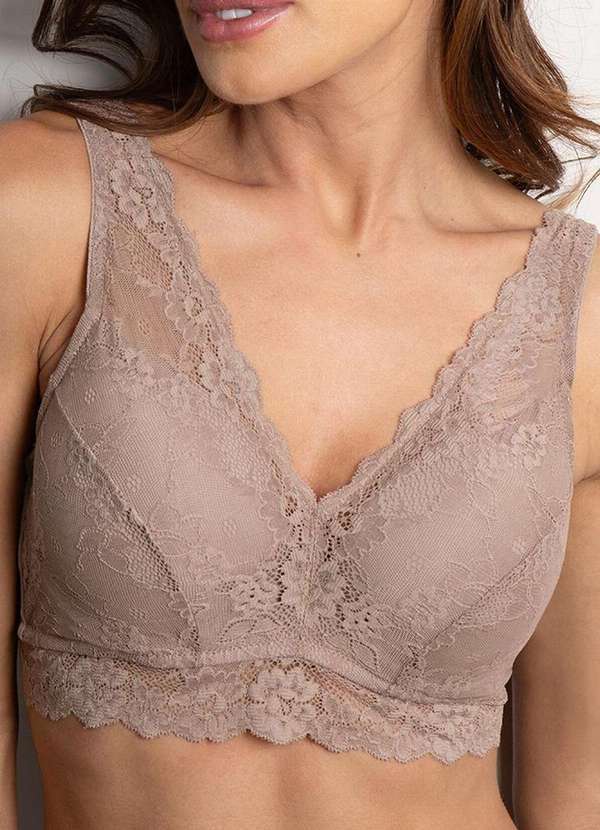 Darling - Sutiã com Aro e Bojo Darling 314.06 Noz-Nozes