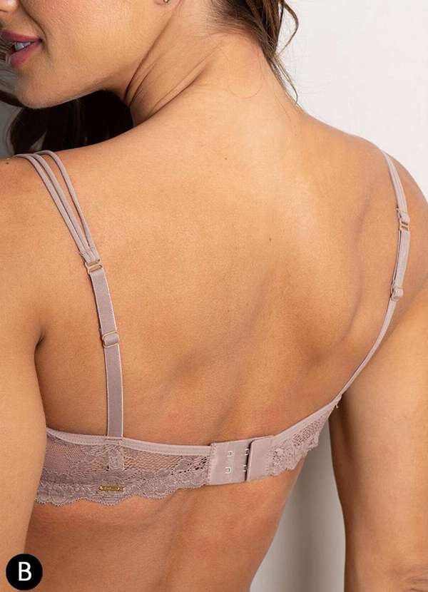 Darling - Sutiã com Aro e Bojo Darling 314.20 Taça B Noz-Nozes 2