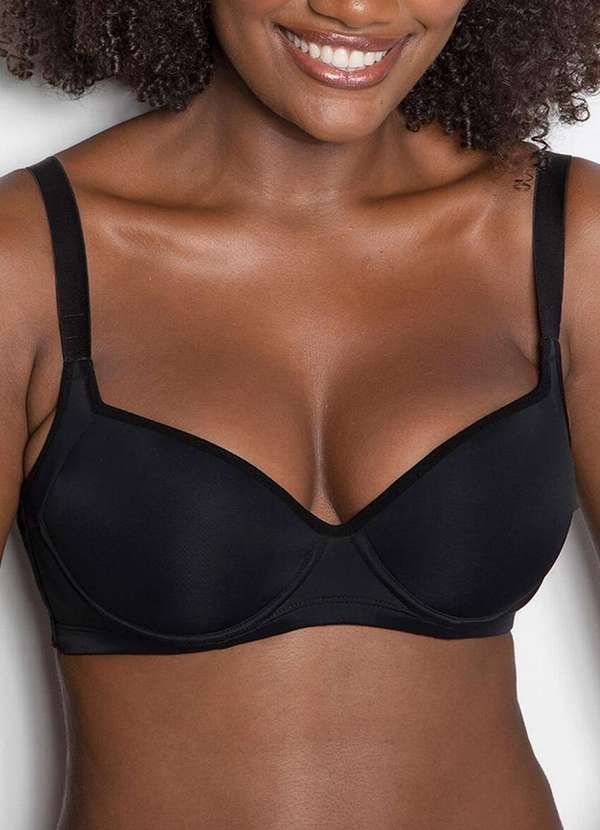 Darling - Sutiã com Aro e Bojo Darling 390.26 Pre-Preto