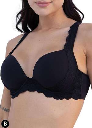 Sutiã com Aro e Bojo Darling 424.39 Taça B - DARLING